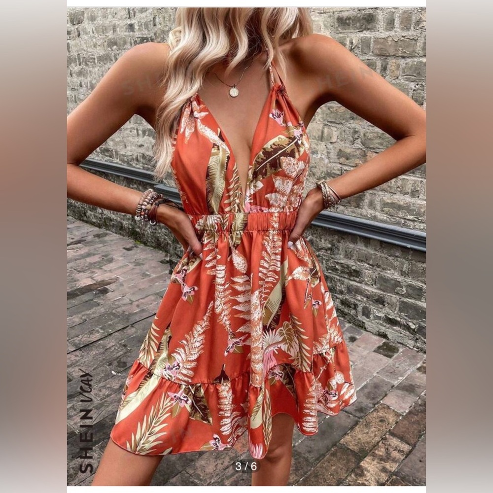 Shein summer dress size XL -12